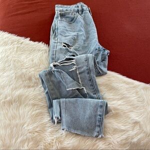 John galt distressed mom jeans flaws sz.S